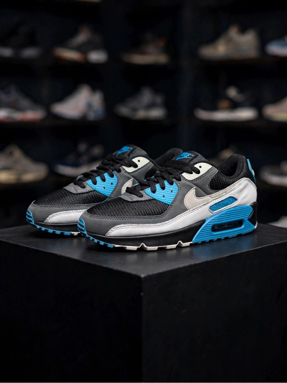 Nike Air Max 90 'Black Blue' (2020)